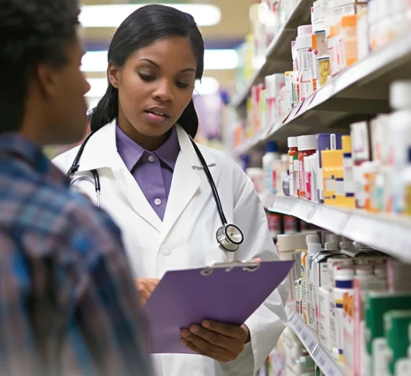 portrait-female-pharmacist-working